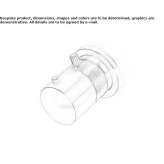 Thermostatic shower/bathtub faucet made of stainless steel Huampara