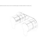Bath/shower faucet in chrome-plated brass Nawojowa