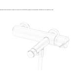 Stainless steel bathtub faucet with flexible hose Glubokiy