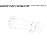 Hydroprogressive wall-mounted bathtub faucet made of stainless steel Marquion