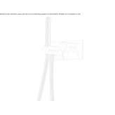 Stainless steel bath/shower faucet with hand shower Jagual