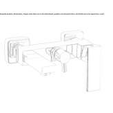 Wall-mounted bathtub faucet Wilston
