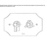 Thermostatic brass shower faucet Lastovo
