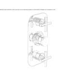 Termostat z 2 zaworami Bicske