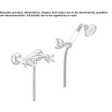 Shower faucet with a hand shower Polutla