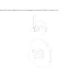 Concealed thermostatic shower faucet Hejnice