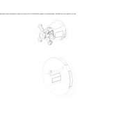 Concealed thermostatic 2-hole shower tap Vieremae