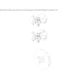 3-hole thermostatic concealed shower mixer Vieremae
