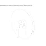 Concealed 1-hole shower tap with single handle Hejnice