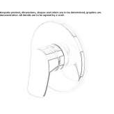 Single handle Concealed shower faucet Perkata