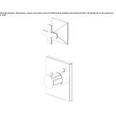 2-hole thermostatic shower faucet Zamostea