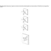 4-hole thermostatic shower faucet Zamostea