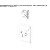 Thermostatic shower faucet Kerman
