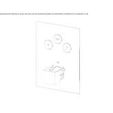 Concealed thermostatic shower faucet Rakaw
