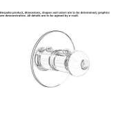 Concealed thermostatic shower faucet Inarcs