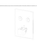 Thermostatic concealed shower faucet Rakaw