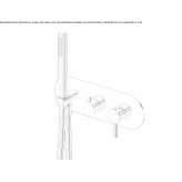Shower faucet with hand shower and diverter Urpay