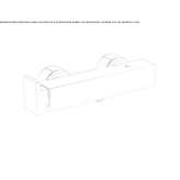 External single-lever shower faucet Thalheim