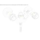 Brass shower faucet with Swarovski® crystals Mlini
