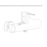 2-hole external shower faucet Hamberge