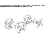 Shower tap with individual rosettes Bear