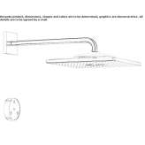 Electronic shower set with shower head Hutton