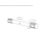 Thermostatic brass shower faucet Barauna