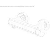 Single-lever shower faucet Ferez