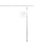 Thermostatic shower faucet with a shower hand Ghiroda