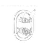 Thermostatic brass shower faucet Molkom