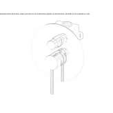 Single-lever shower mixer with plate Palizzi
