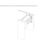 Concealed 1-hole shower tap Colima