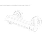 Single-lever shower faucet Ardud