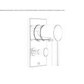 Shower faucet with switch Zadzim