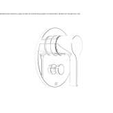Shower faucet with switch Hassel