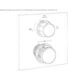 Concealed shower faucet with a switch Losice