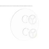 Thermostatic concealed shower faucet Balli