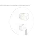 Single-lever shower faucet Balli
