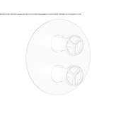 Thermostatic concealed shower faucet Karsdorf