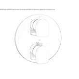 Complete Balanced Pressure Thermostatic Shower Control Valve Kinder