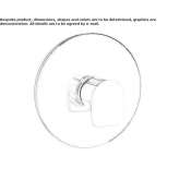 Complete 1/2" thermostatic valve. Kinder