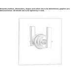Complete 3/4" thermostatic valve. Malov