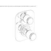 Thermostat with 2-way switch Pacora