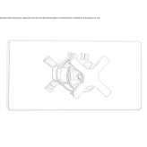 Complete 1/2" thermostatic valve. Anzegem