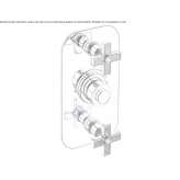 Termostat z 2 zaworami Naglici