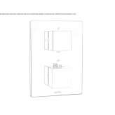 Complete Balanced Pressure Thermostatic Shower Control Valve Barleben