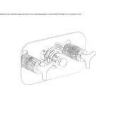 Thermostat with 2 valves Catarina