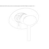 Complete balanced pressure shower control valve Yarma