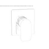 Complete balanced pressure shower control valve Chorin