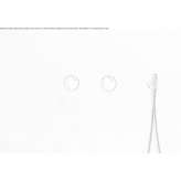 3-hole shower faucet with hand and shower head Messei